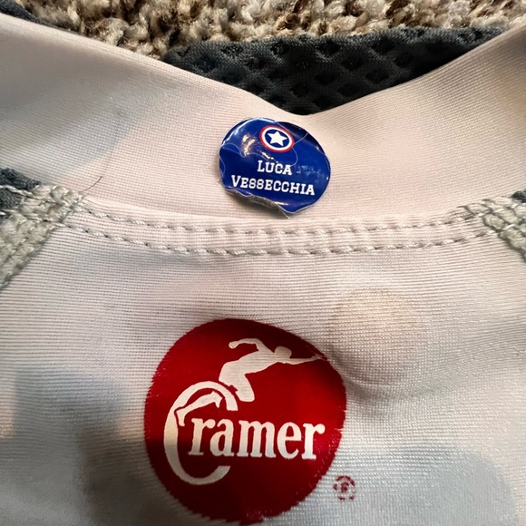 Cramer Athletic Spandex Mesh Nylon Tank Baseball Protected Youth Top Small - Picture 2 of 6